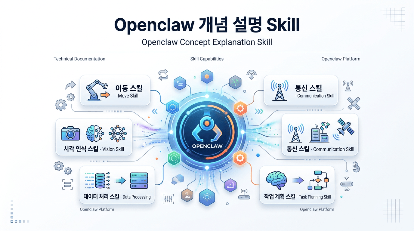 Openclaw 개념 설명 Skill