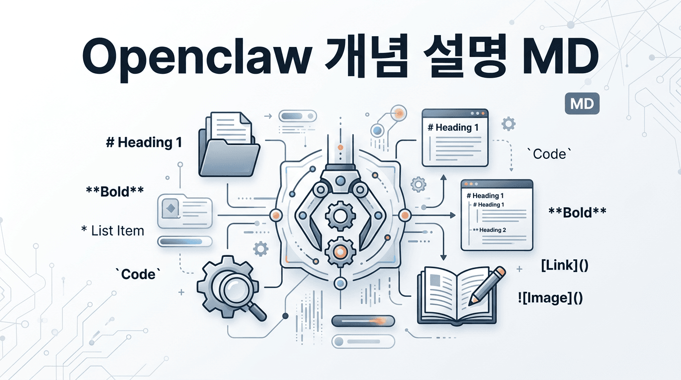 OpenClaw 개념 설명 MD