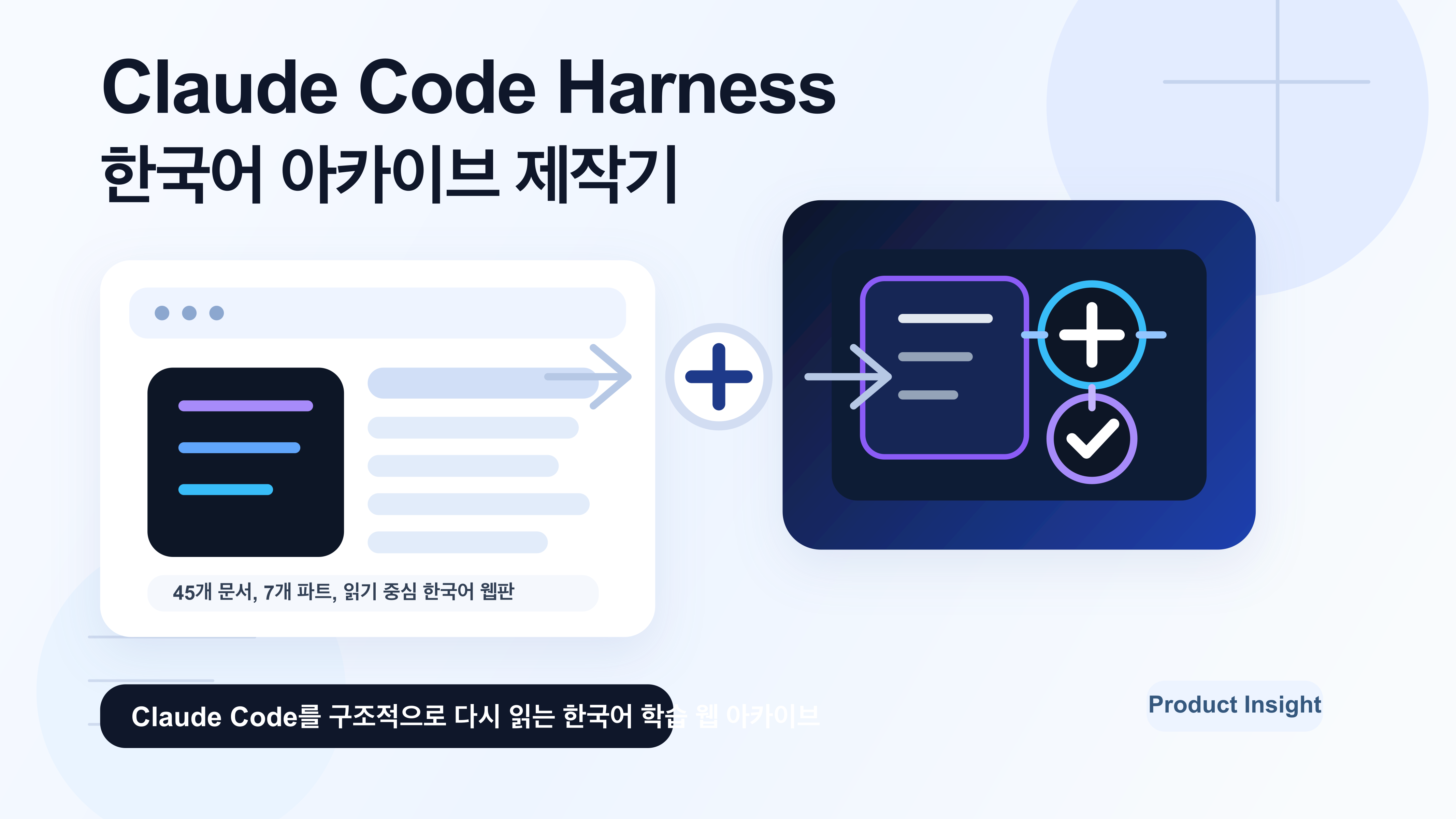 Claude Code Harness 한국어 아카이브 제작기