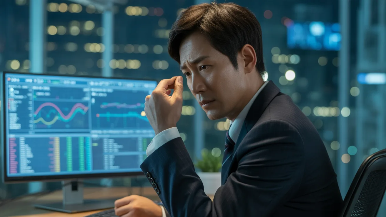 업무 효율성 문제로 고민하는 팀장